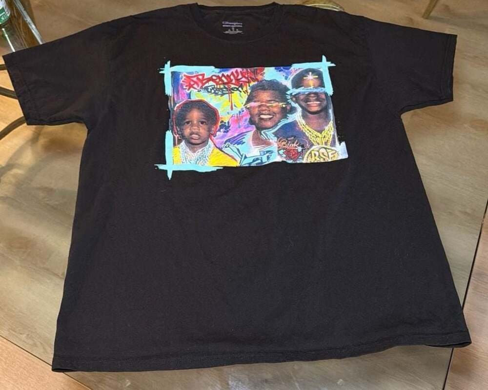 Benny The Butcher Burden of Plugs Tour T-Shirt Champion Black XL